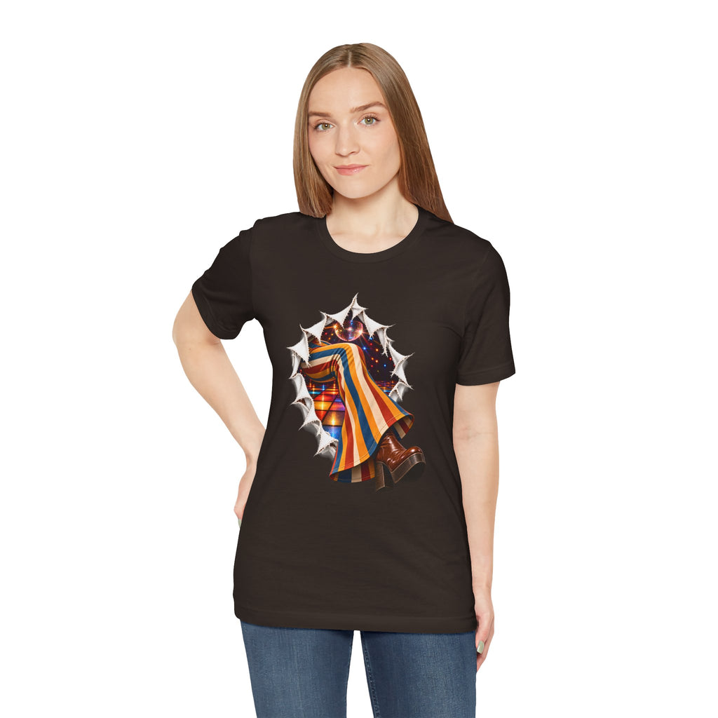Disco Boot Graphic T-Shirt | Retro Western Tee
