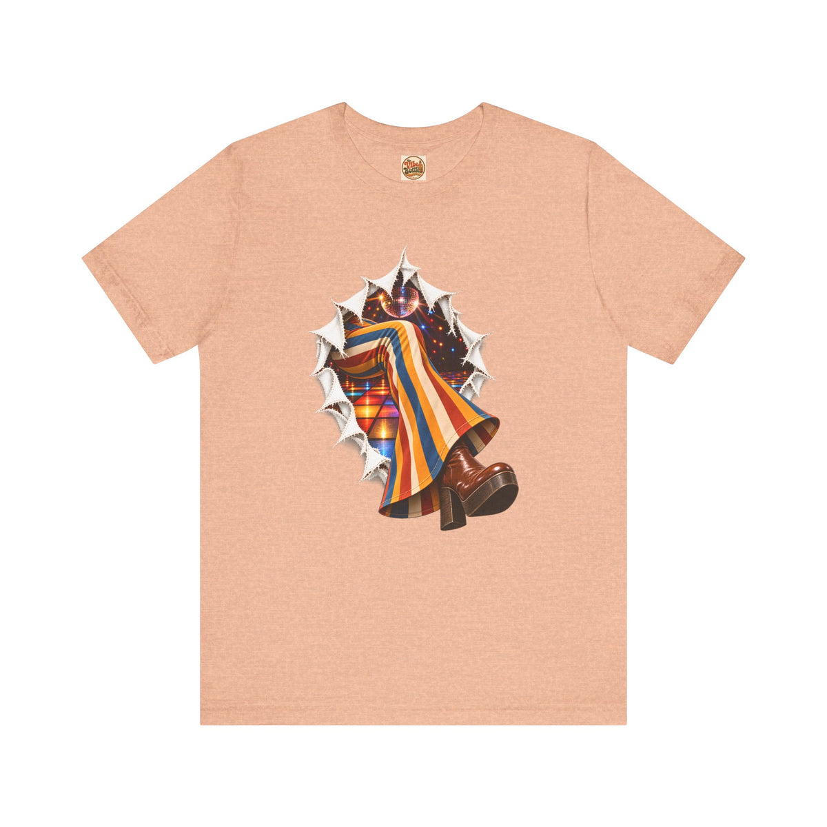 Disco Boot Graphic T-Shirt | Retro Western Tee