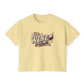 It’s Wine O’Clock | Women’s Boxy Crop T-Shirt