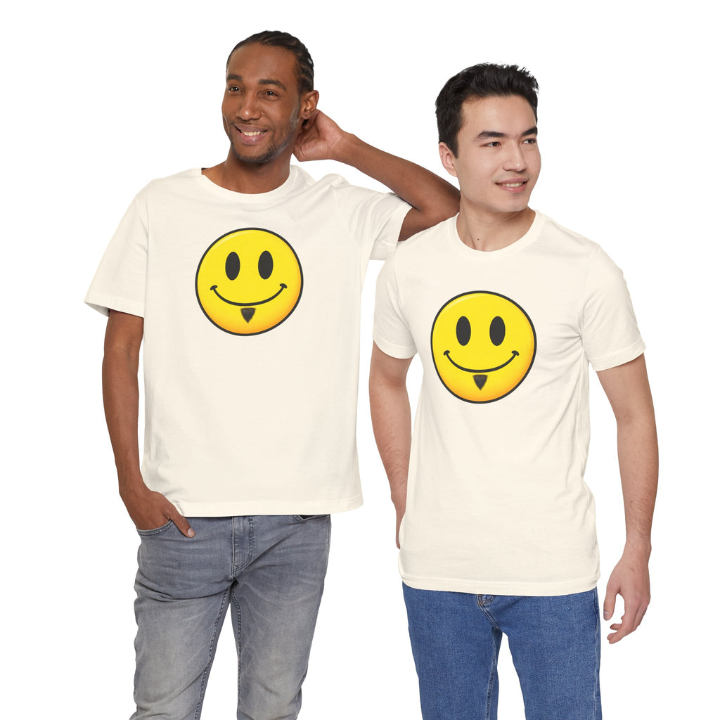 Soul Patch Smiley Face T-Shirt | Yellow Smile Graphic Tee