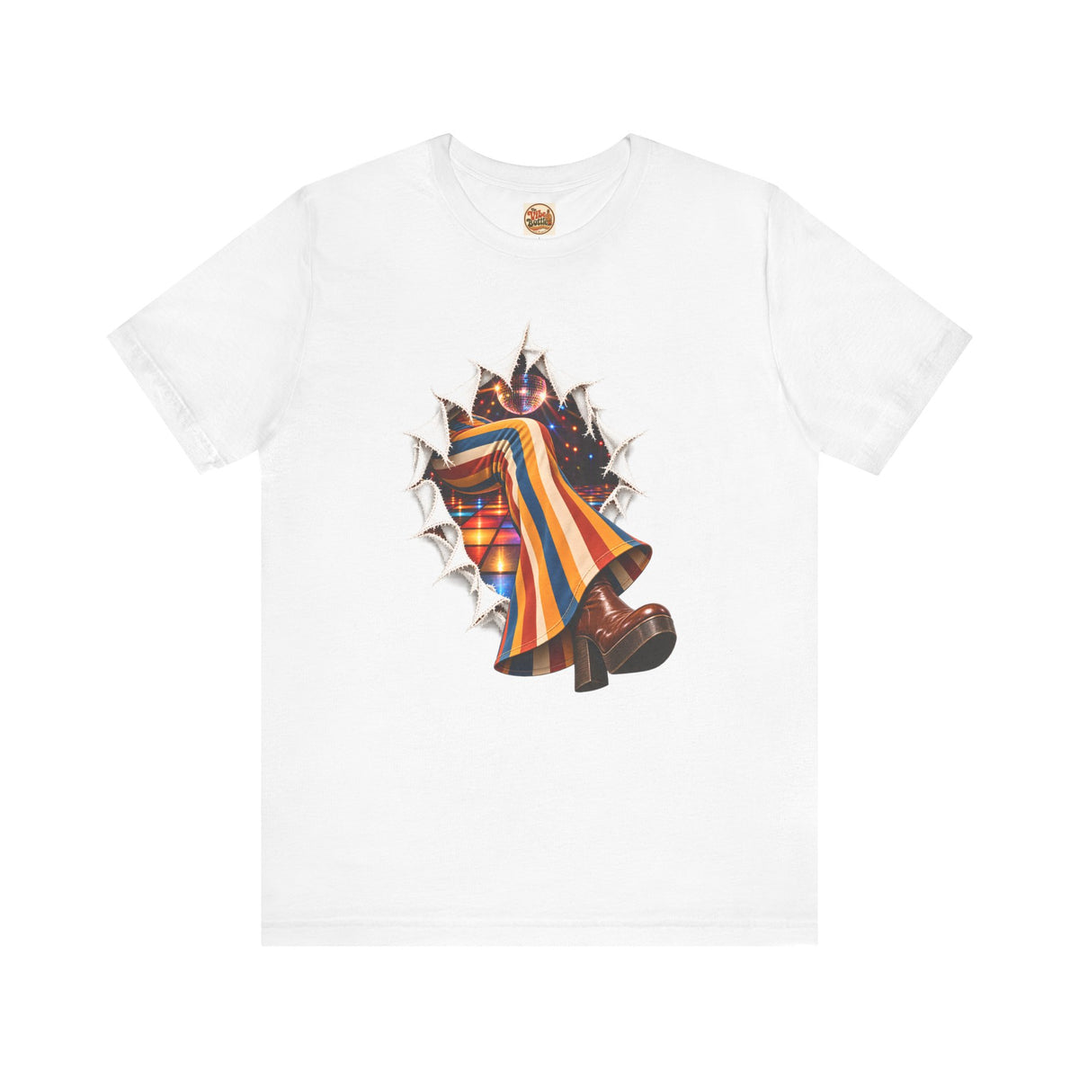 Disco Boot Graphic T-Shirt | Retro Western Tee