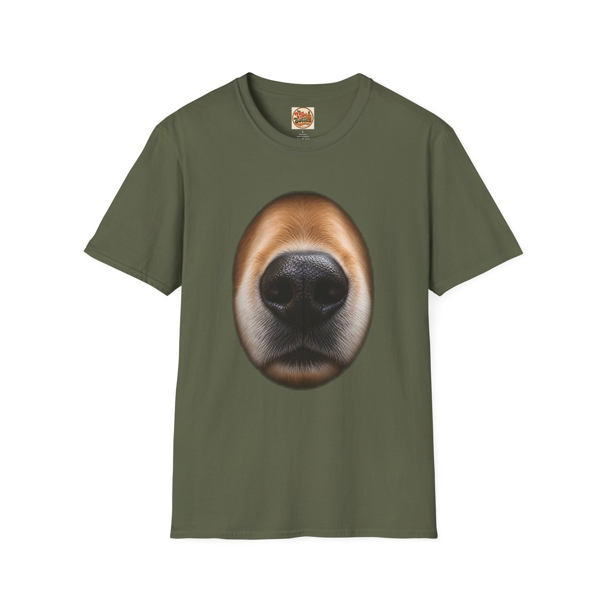 Dog Nose Close-Up T-Shirt | Funny Dog Lover Tee