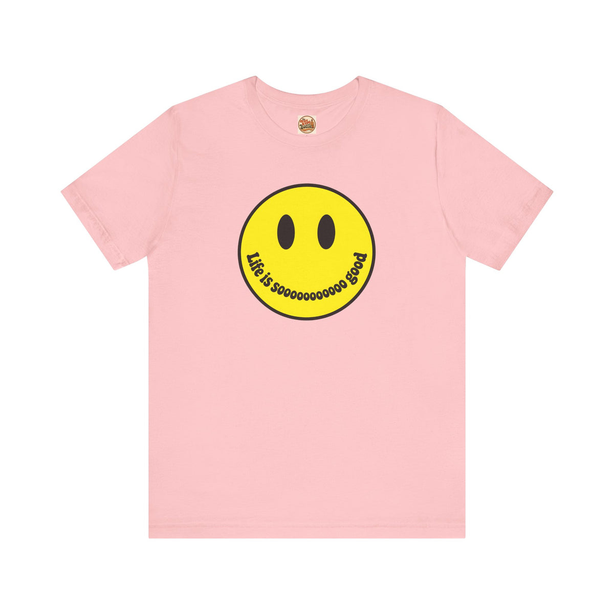 Life Is Sooooo Good Smiley Face T-Shirt | Retro Happy Tee