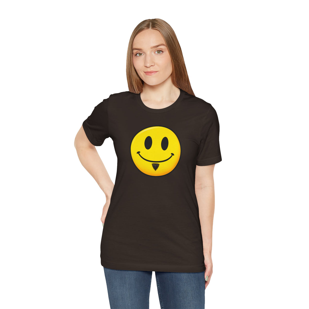 Soul Patch Smiley Face T-Shirt | Yellow Smile Graphic Tee