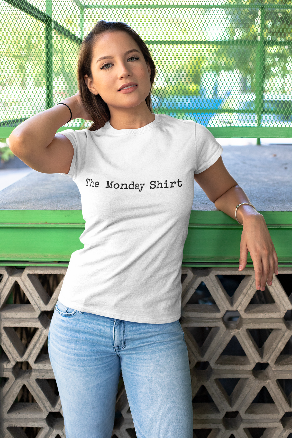 The Monday Shirt T-Shirt | Minimal Text T-Shirt