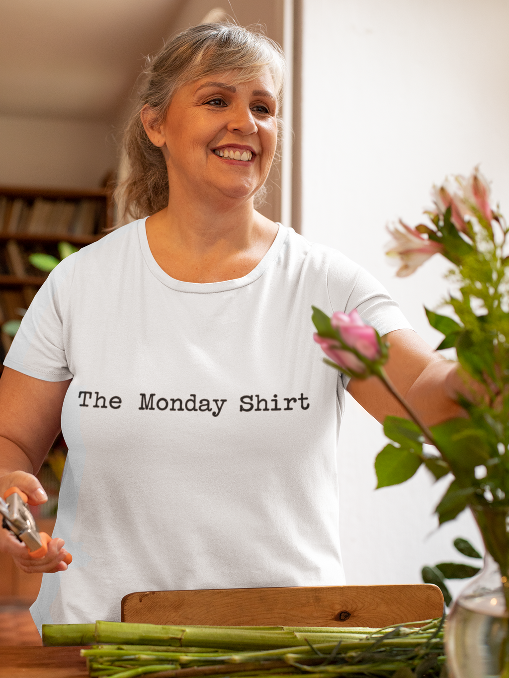 The Monday Shirt T-Shirt | Minimal Text T-Shirt