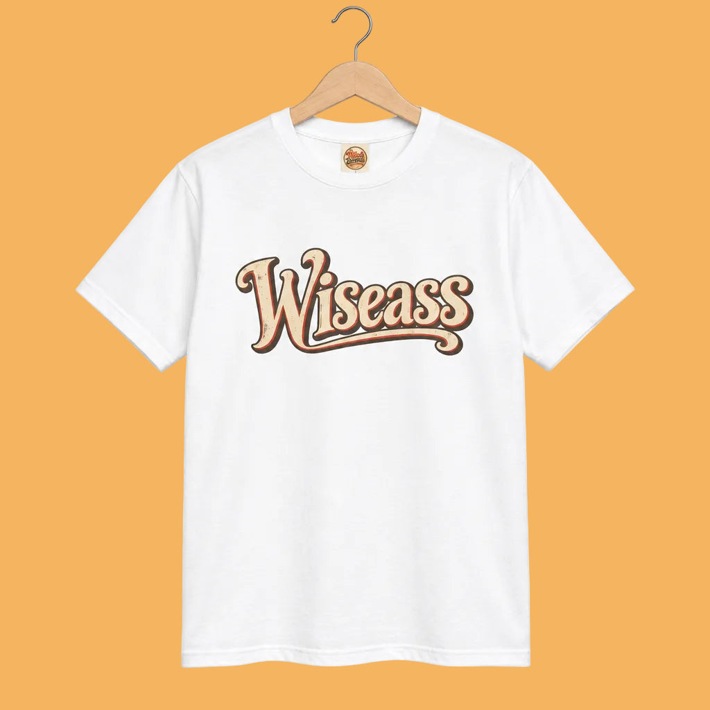 Wiseass T-Shirt | Retro Script Graphic Tee