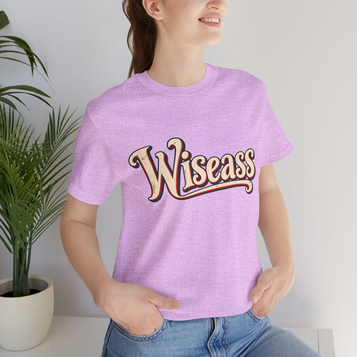 Wiseass T-Shirt | Retro Script Graphic Tee