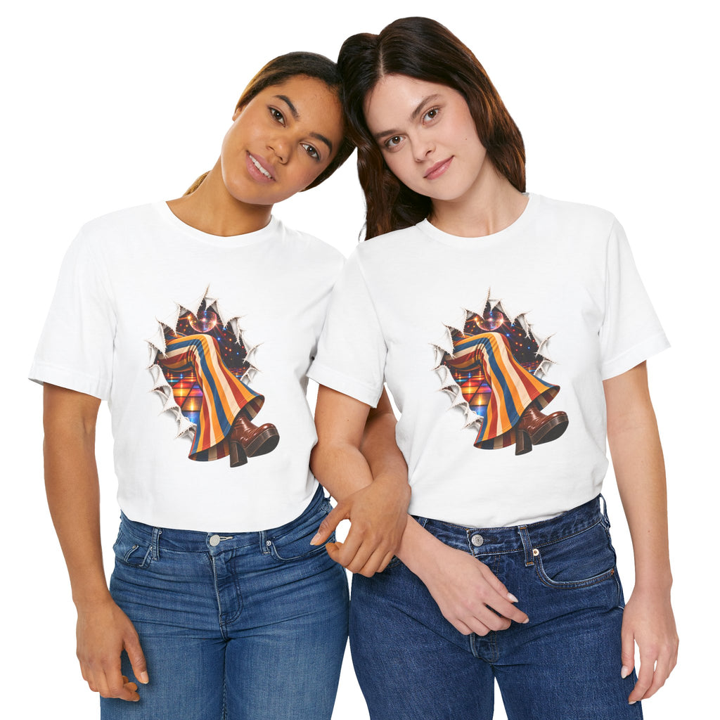 Disco Boot Graphic T-Shirt | Retro Western Tee