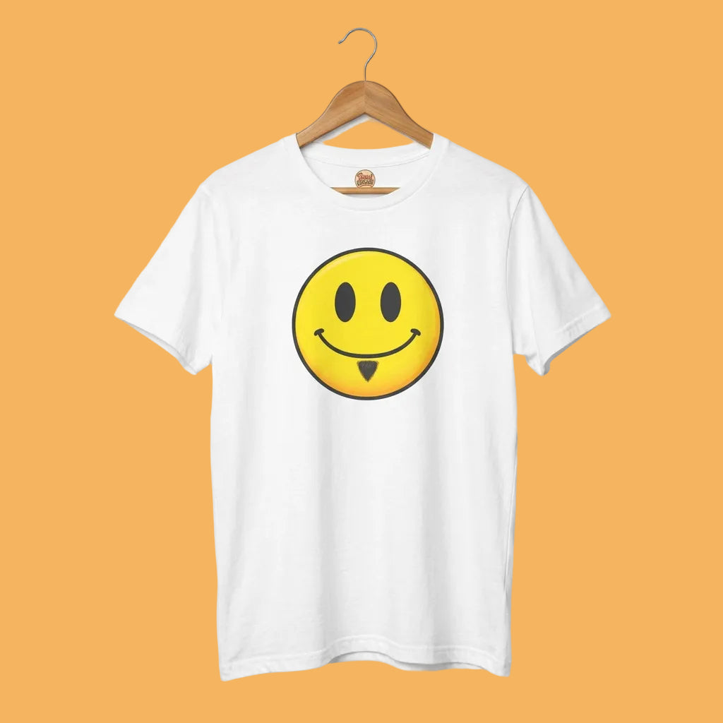 Soul Patch Smiley Face T-Shirt | Yellow Smile Graphic Tee