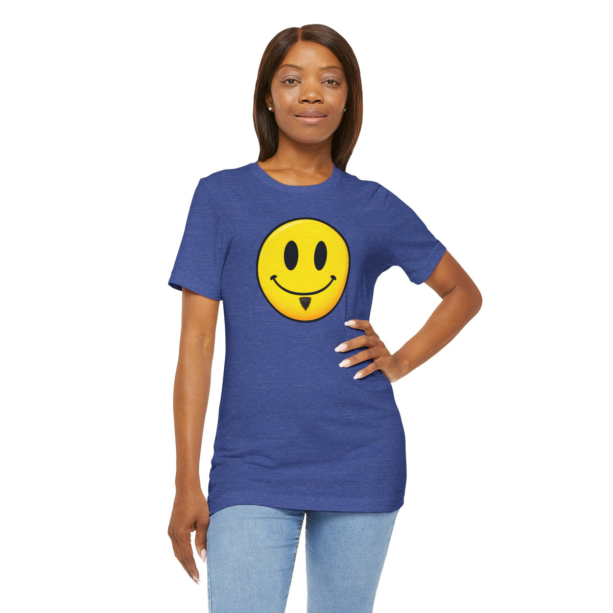 Soul Patch Smiley Face T-Shirt | Yellow Smile Graphic Tee