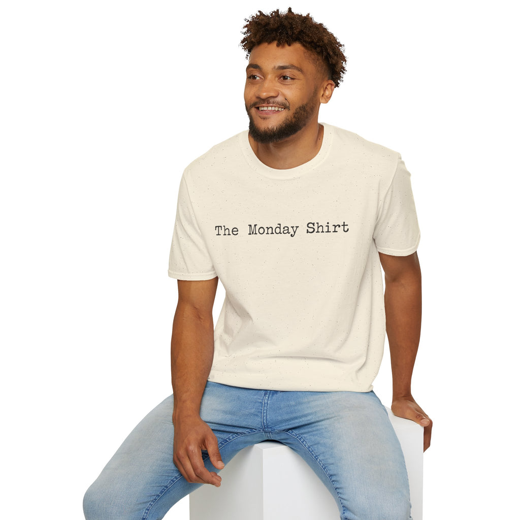 The Monday Shirt T-Shirt | Minimal Text T-Shirt