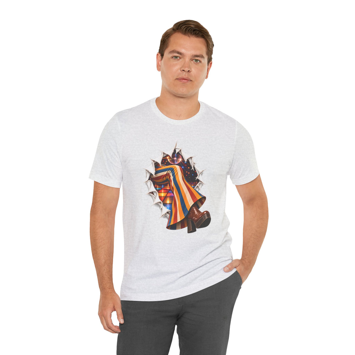Disco Boot Graphic T-Shirt | Retro Western Tee