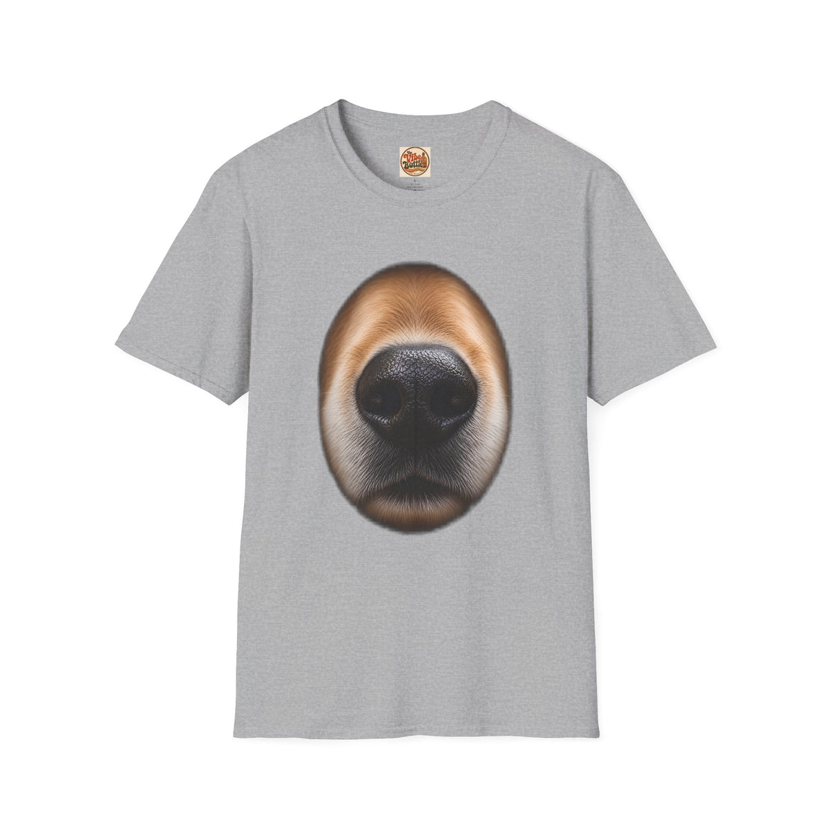 Dog Nose Close-Up T-Shirt | Funny Dog Lover Tee