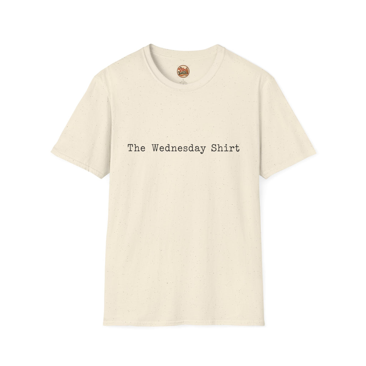 The Wednesday Shirt | Minimalist Text T-Shirt