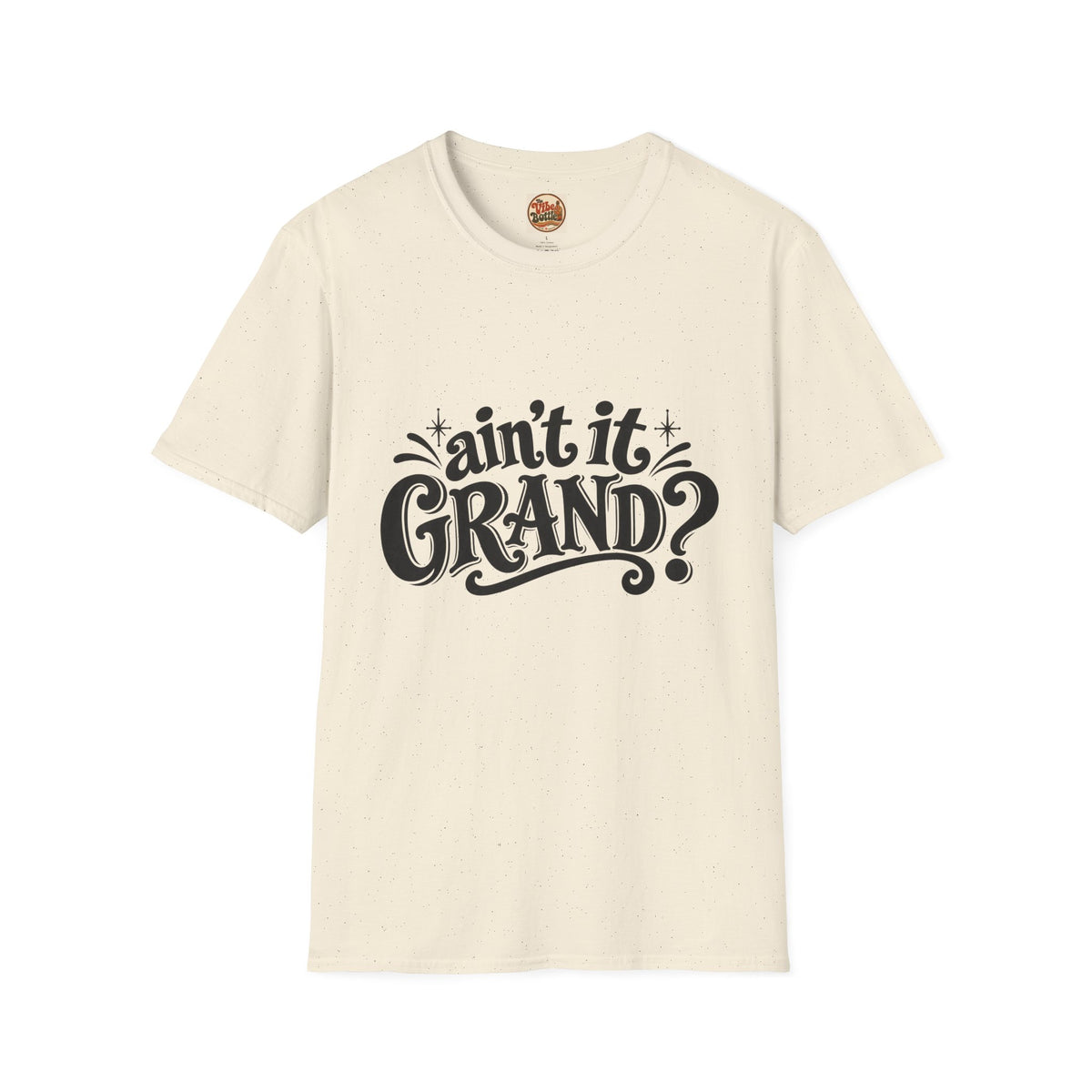 Ain’t It Grand? Retro Script T-Shirt | Vintage Graphic Tee