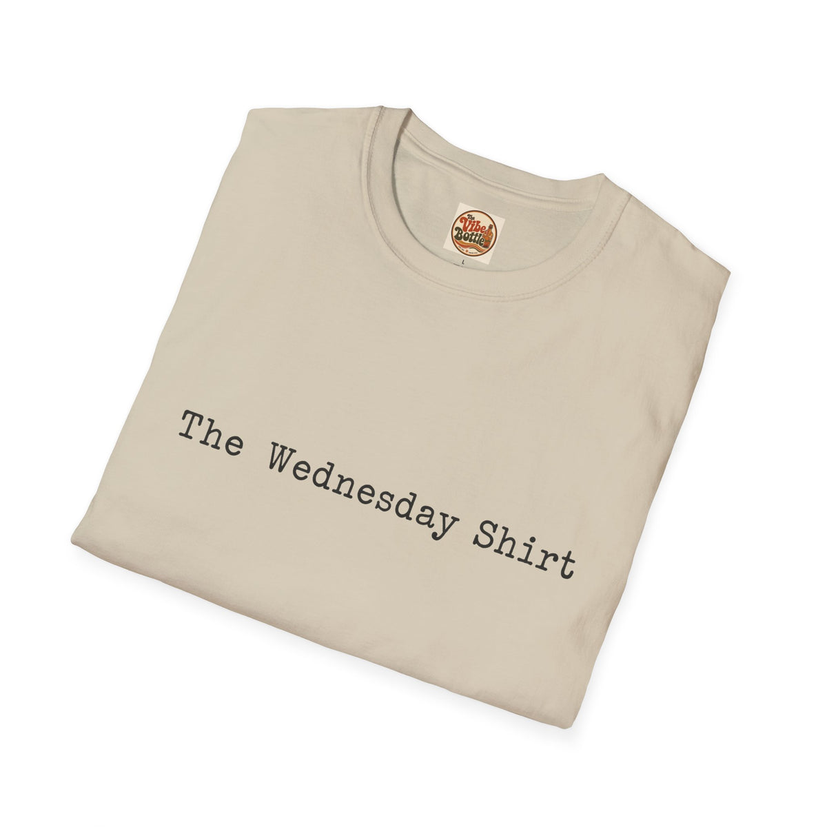 The Wednesday Shirt | Minimalist Text T-Shirt