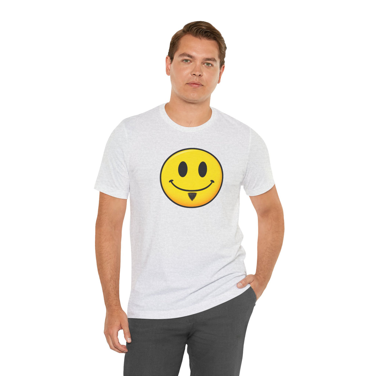 Soul Patch Smiley Face T-Shirt | Yellow Smile Graphic Tee