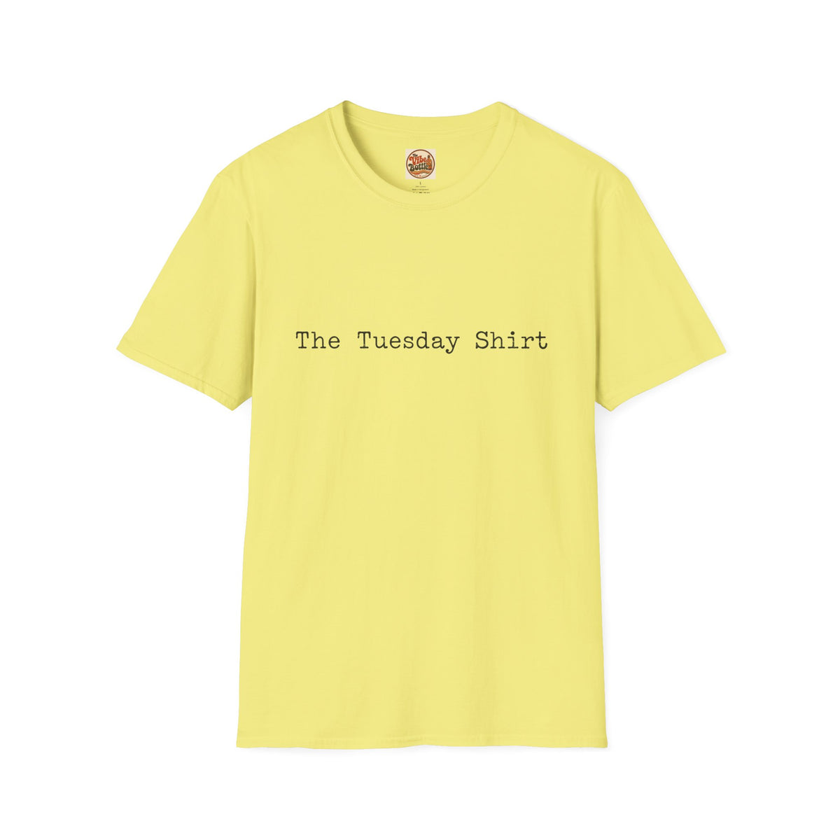 The Tuesday Shirt | Minimal Text T-Shirt
