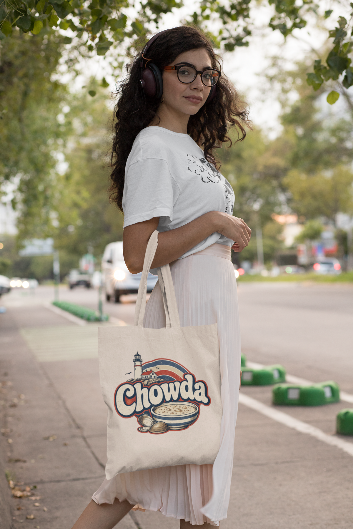 Chowda Tote Bag | New England Graphic Tote