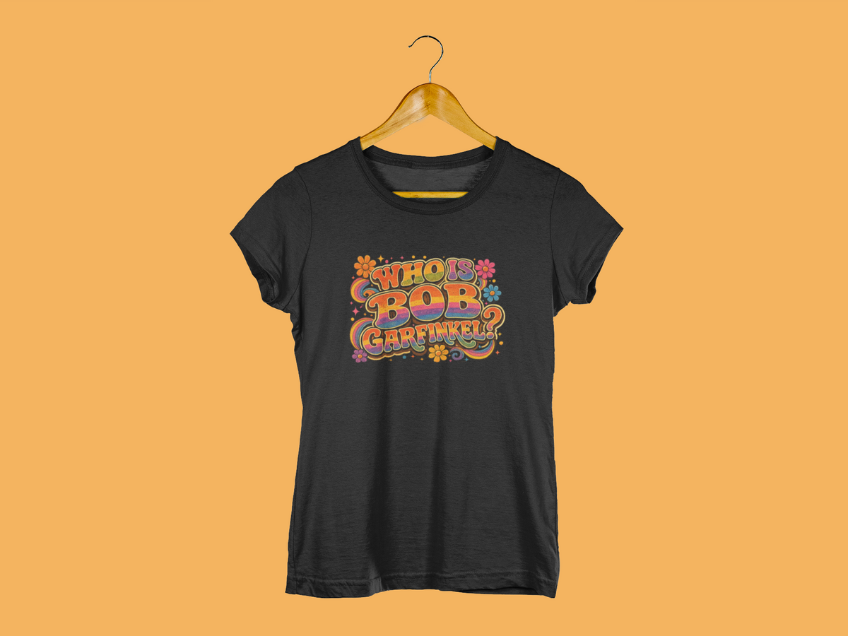 Who Is Bob Garfinkel? | Retro Graphic T-Shirt