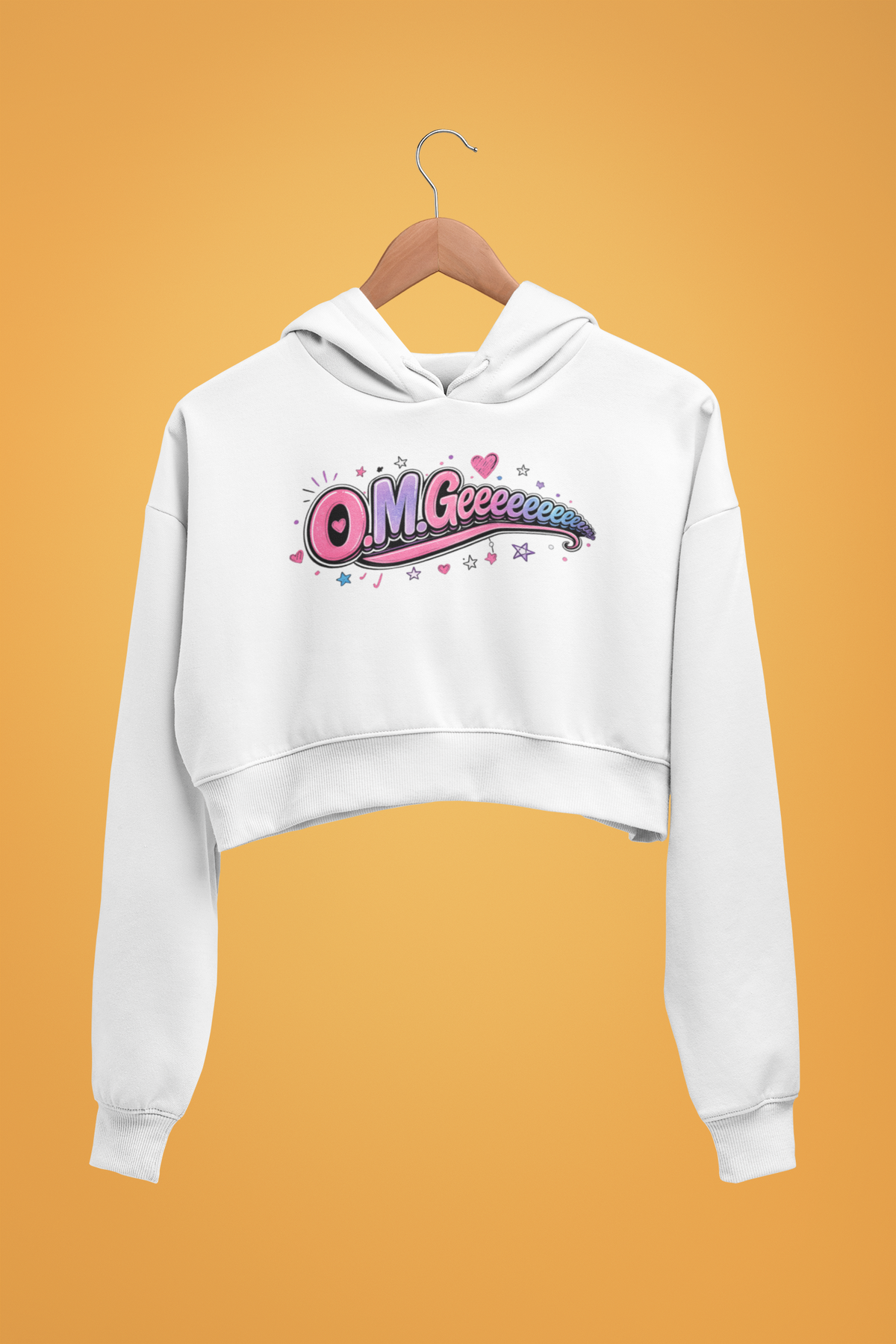 O.M.G.eeee Women's Cropped Hoodie