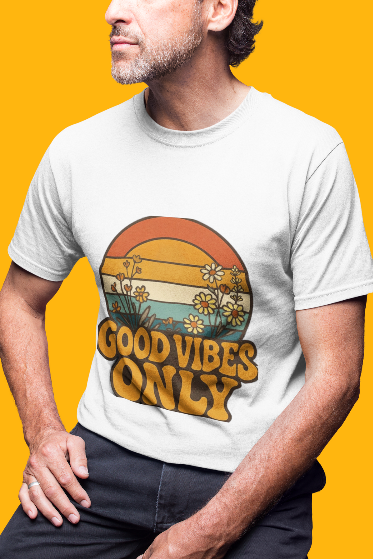 Good Vibes Only close-up